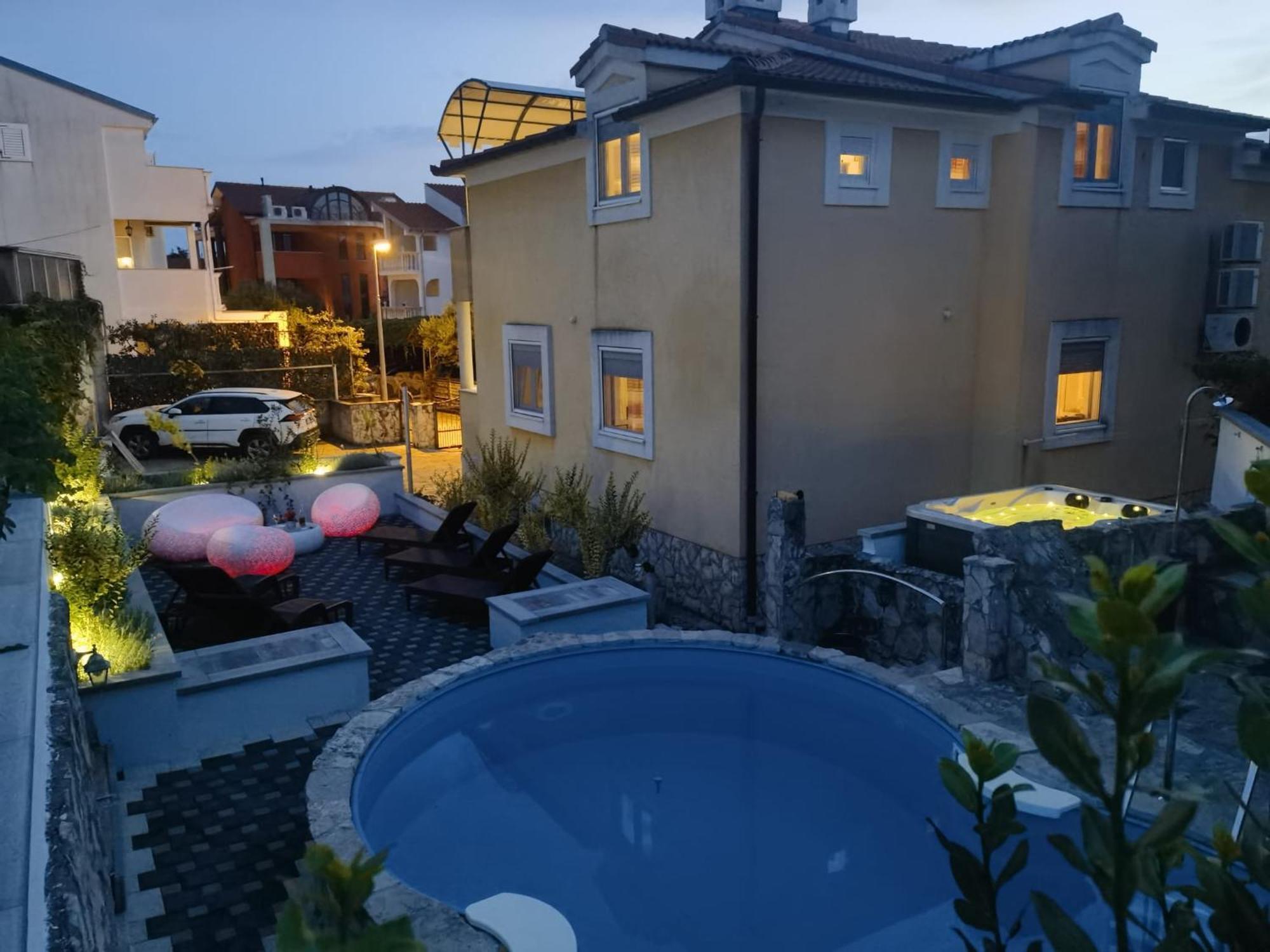 Vila Jadranka Vodice Esterno foto